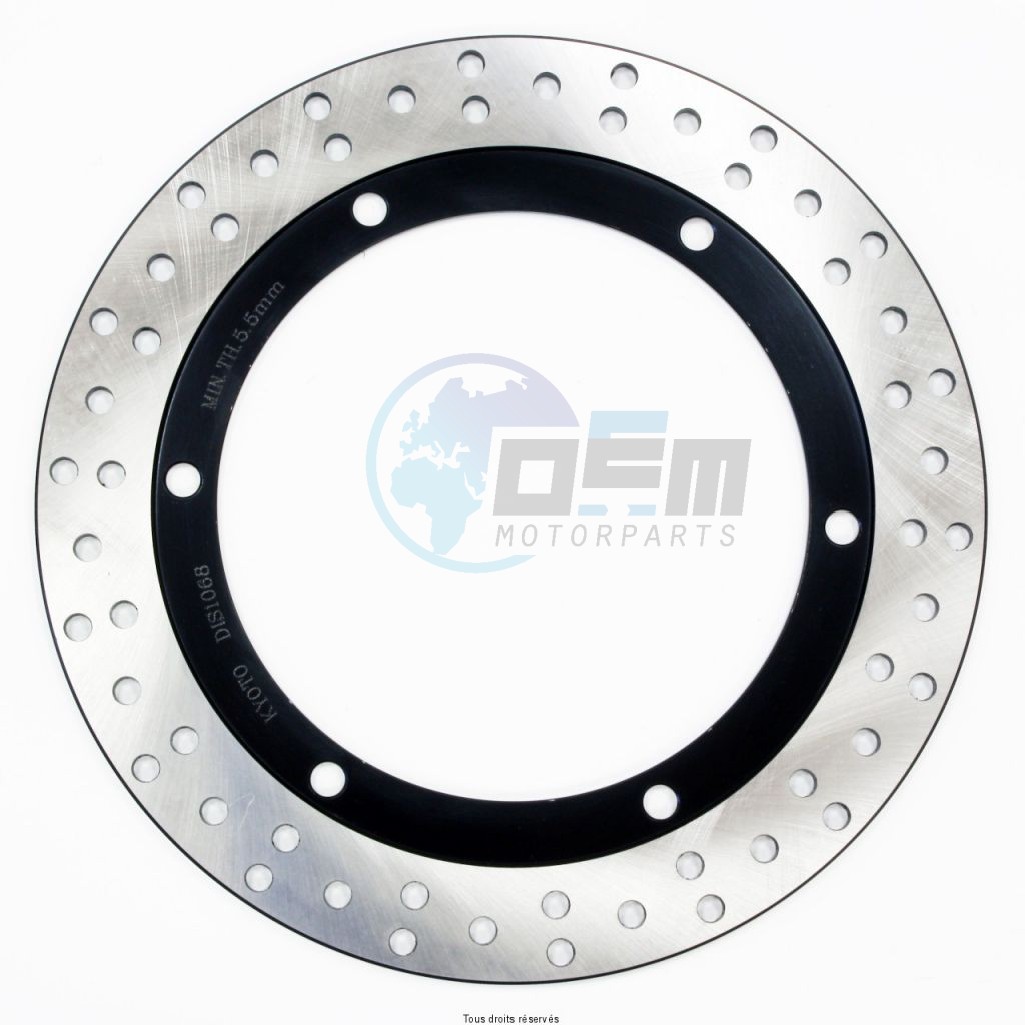 Product image: Sifam - DIS1068 - Brake Disc Honda Ø296x206x184,5  Mounting holes 6xØ10,5 Disk Thickness 6  1