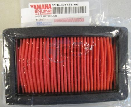 Product image: Yamaha - 5VKE44510000 - ELEMENT, AIR CLEANER  0
