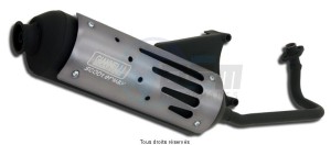 Product image: Giannelli - 31602Y - Exhaust SCOOTWAY AGILITY 50 4T  R16 08/0 Hom.   