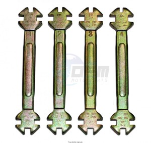 Product image: Sifam - OUT1134 - Keys For Spokes 4 Tools de 4mm till  7.4mm 