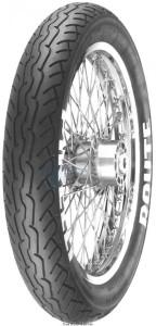 Product image: Pirelli - PIR1003600 - Tyre  100/90 - 19 M/C 57S Route MT 66   Front 