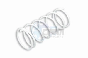 Product image: Malossi - 2914203W0 - Pressure spring for Vario - White Ø ext.56, 8x138mm - Section 3, 8mm Tarage 2, 8kg 