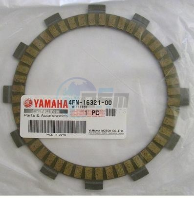 Product image: Yamaha - 4FN163210000 - PLATE, FRICTION  0