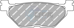 Product image: Ferodo - FDB2156EF - Brakepad Organic Eco-Friction Road 