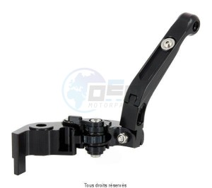 Product image: Sifam - KL56N - Lever Kit CNC Adjustable Foldable - Anodised Black Sold as a Pair 