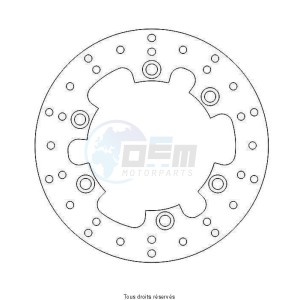 Product image: Sifam - DIS1008 - Brake Disc Aprilia Ø300x120x105   Mounting holes 6xØ8,5 Disk Thickness 5 