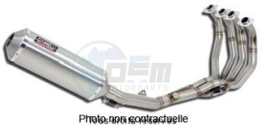 Product image: Giannelli - 73715A6K - Exhaust Supersport  TMAX 01/07   Hom.  Complete exhaust with Silencer  Alu 