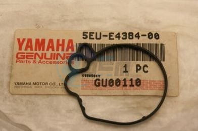 Product image: Yamaha - 5EUE43840000 - GASKET, FLOAT CHAMBER  0