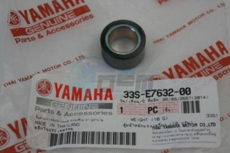 Product image: Yamaha - 33SE76320000 - WEIGHT  0