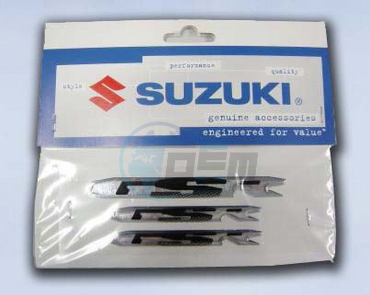 Product image: Suzuki - 990D0-SET04-PAD - DECAL ASSY GSR LOGO  0