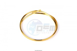 Product image: Kyoto - PAR3007 - Mounting Rubber Windscreen   Gold    