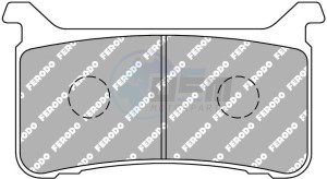 Product image: Ferodo - FDB2300ST - Brakepad Sinter metal Sinter Grip Road Etrier Tokico 