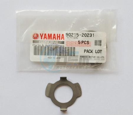 Product image: Yamaha - 902152023100 - WASHER, LOCK   0