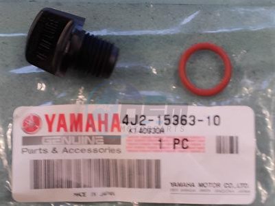 Product image: Yamaha - 4J2153631000 - PLUG, OIL  0
