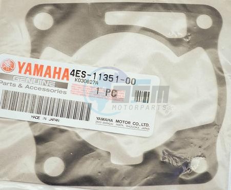 Product image: Yamaha - 4ES113510000 - GASKET, CYLINDER  0