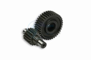 Product image: Malossi - 679974 - Gear wheel secondairy - HTQ Teeth-ratio 17/37 