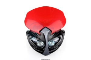 Product image: Kyoto - PLA1004 - Headlight spoiler - Street fighter cowl Red    