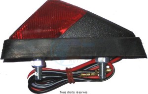 Product image: Kyoto - PHR2002 - Taillight Cross Universal   