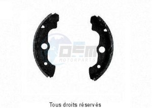 Product image: Sifam - KB156 - Brake shoes Ø160 X L 20mm 