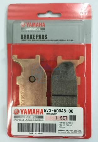 Product image: Yamaha - 5VXW00450000 - BRAKE PAD KIT  0