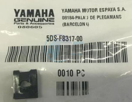 Product image: Yamaha - 5DSF83170000 - CLIP   1