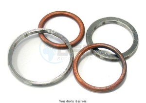 Product image: Sifam - 02E11V - Gasket Exhaust KAWASAKI 900 32x42x3    