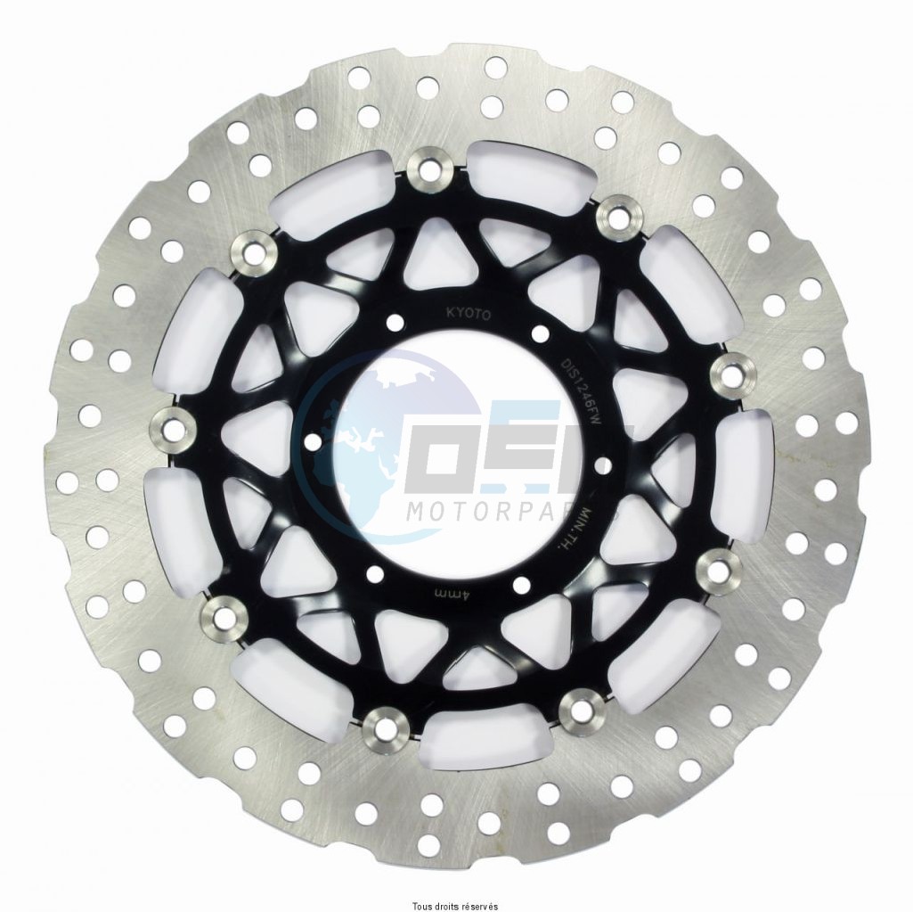 Product image: Sifam - DIS1246FW - Brake Disc Honda  Ø310x110x94  Mounting holes 6xØ6,5 Disk Thickness 4,5  0