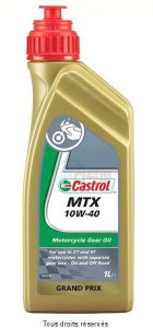 Product image: Castrol - CAST151AD4 - Transmissie Oil MTX 10W40 1L EDGE 1L - Mineral 2T/4T 