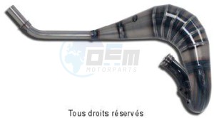 Product image: Giannelli - 34008 - Exhaust Collector RX 50 '92/'94  Without Damper   