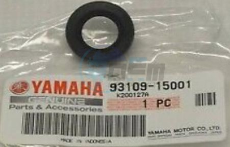 Product image: Yamaha - 931091500100 - OIL SEAL (15X26X6-102)  0