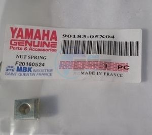 Product image: Yamaha - 9018305X0400 - NUT SPRING  0