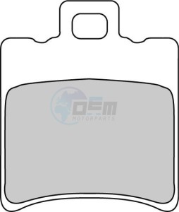 Product image: Ferodo - FDB680EF - Brakepad Organic Eco-Friction suitable for road use 