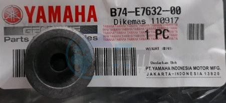 Product image: Yamaha - B74E76320000 - WEIGHT  0