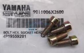 Product image: Yamaha - 9011006X2600 - BOLT HEXAGON SOCKET HEAD   0