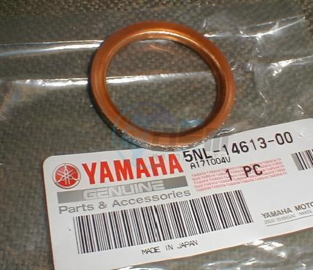 Product image: Yamaha - 5NL146130000 - GASKET, EXHAUST PIPE  0