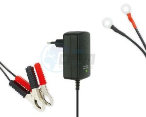 Product image: Kyoto - ACCUB02 - Battery  lader Moto and Scooter - for Battery Acid 
