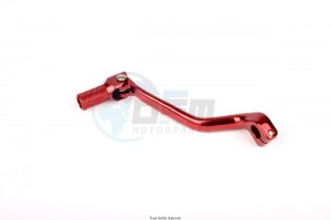 Product image: Kyoto - GEH1001R - Gear Change Pedal Forged Honda Red Cr250 84-89   