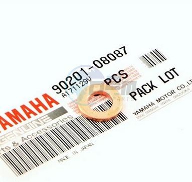 Product image: Yamaha - 902010808700 - GASKET   0