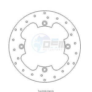 Product image: Sifam - DIS1034 - Disque Frein Honda Ø256x166x144,4  NbTrou4xØ10,5 Ep4 