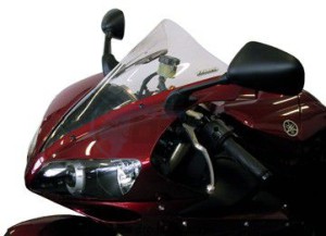 Product image: Fabbri - BULY054C - Windscreen Double Bubble Yamaha Clear Yzf R1 04/06   