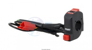 Product image: Sifam - IND215 - Commodo Universal Start/Stop Push Button + on/off  For Ø 22  