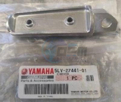 Product image: Yamaha - 5LV274410100 - FOOTREST, REAR 2  0