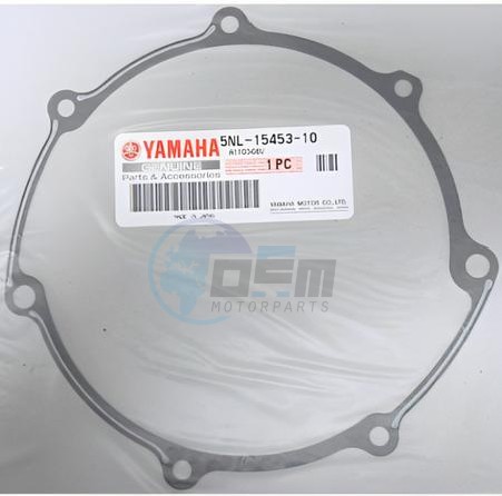 Product image: Yamaha - 5NL154531000 - GASKET  0