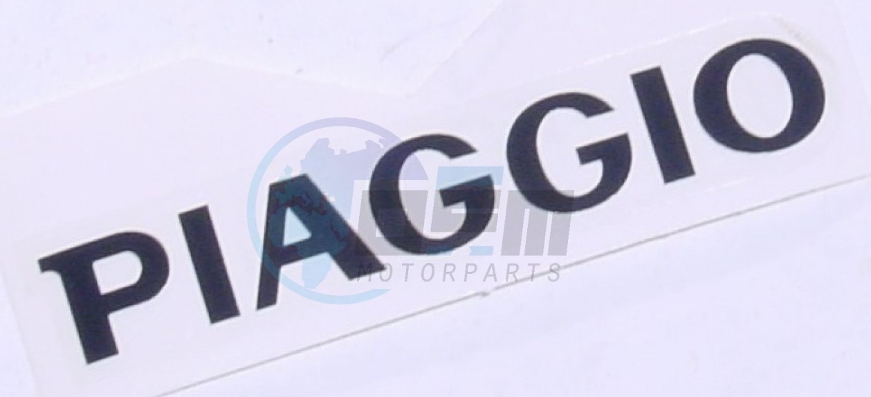Product image: Piaggio - 574399000N - NAME PLATE PIAGGIO  0