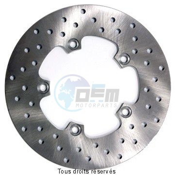 Product image: Sifam - DIS1004 - Brake Disc Aprilia  Ø220x120x102  Mounting holes 5xØ8,5 Disk Thickness 5  1