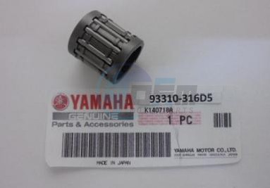 Product image: Yamaha - 93310316D500 - BEARING, CYLINDERICAL   0