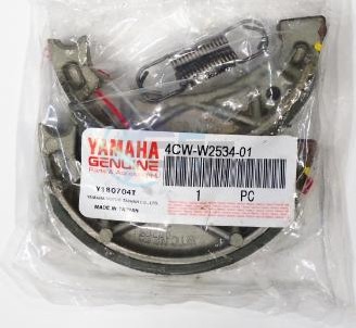 Product image: Yamaha - 4CWW25340100 - BRAKE SHOE KIT 2  0