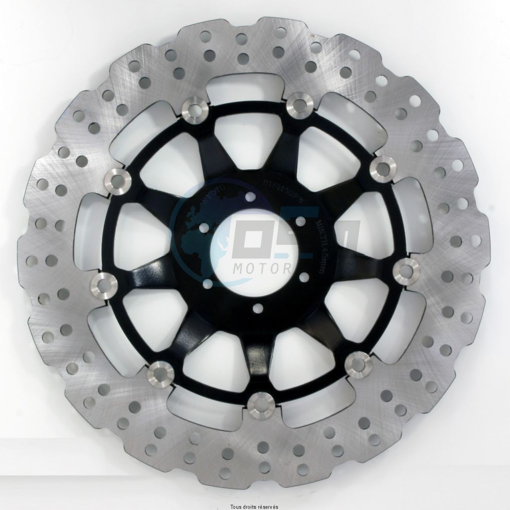 Product image: Sifam - DIS1150FW - Brake Disc Honda Ø305x74x58   Mounting holes 6xØ10,5 Disk Thickness 5  1