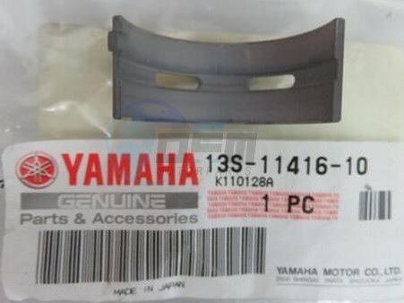 Product image: Yamaha - 13S114161000 - PLANE BEARING, CRANKSHAFT 1  0