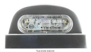 Product image: Sifam - ECP1C - License plate lightning LED Spacing 45mm / 4 LEDS Metal 